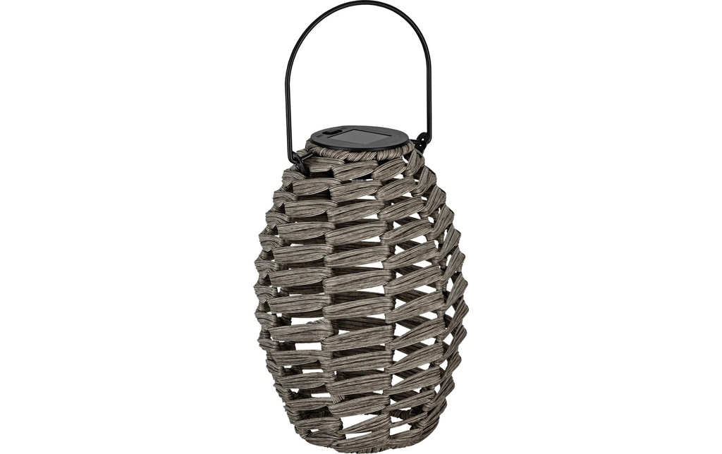 EGLO Leuchten Lanterne solaire en plastique Gris