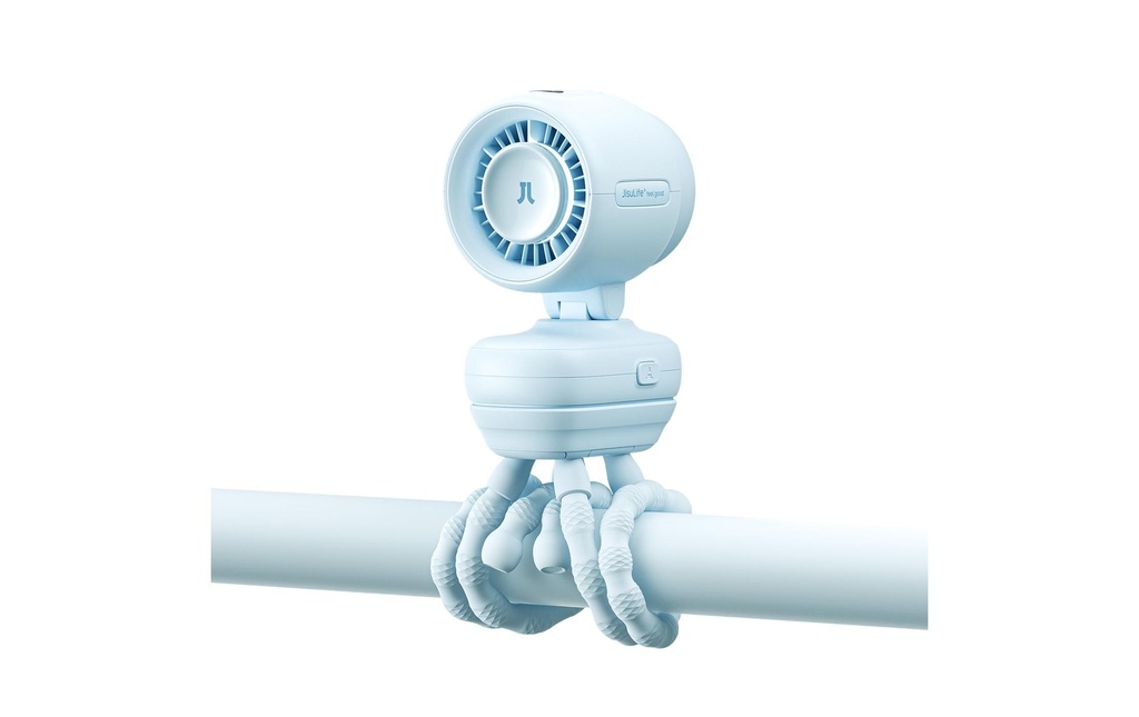 Jisulife Ventilateur de poussette Fan 4 Bleu