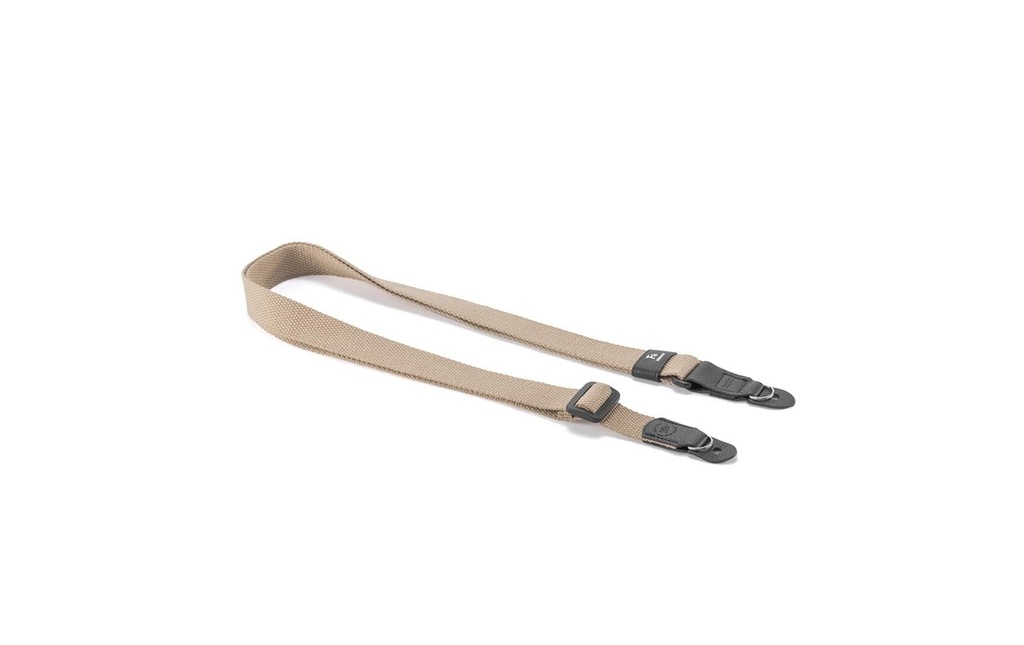 Tilta Bandoulière Coton, cuir, beige