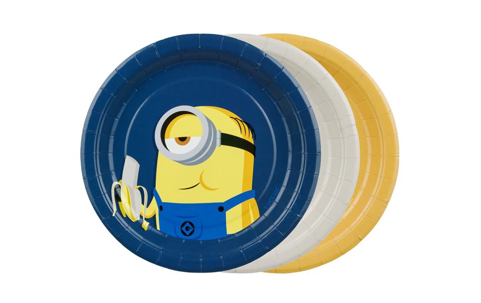 Partydeco Assiette en carton 6 Pièce/s