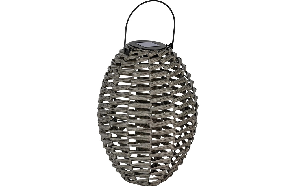 EGLO Leuchten Lanterne solaire en plastique Gris