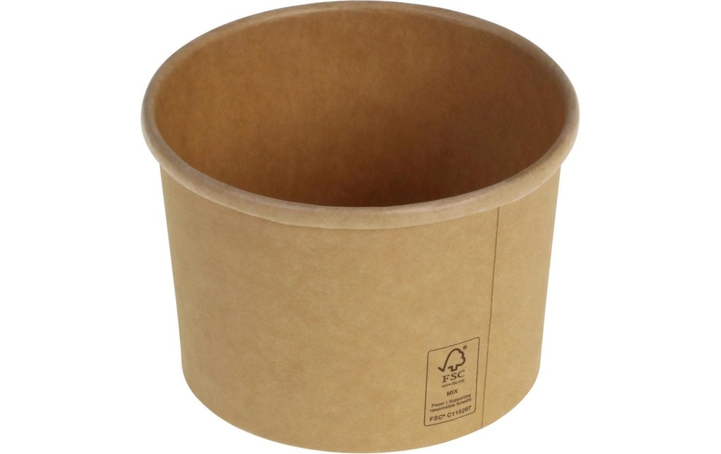 belesse nature Coupe à glace Kraft/PLA 240 ml 50 Pièce/s
