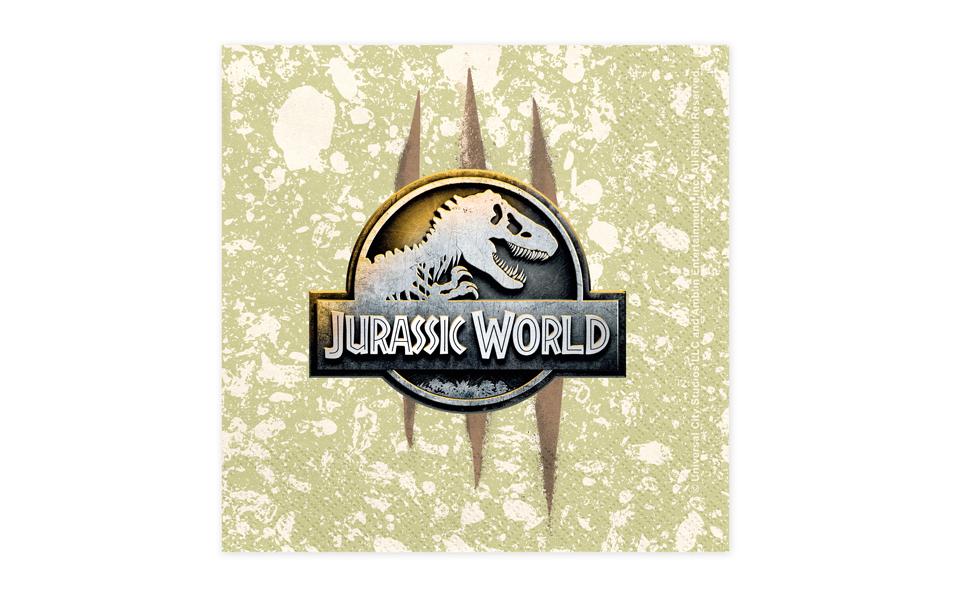 Partydeco Jurassic World 33 cm x 33 cm
