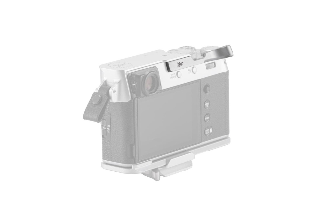 Tilta Support de pouce pour griffe d'appareil photo Fujifilm X100 VI argent