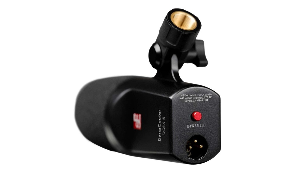 sE Electronics DynaCaster DCM6 Cardioïde dynamique active Noir