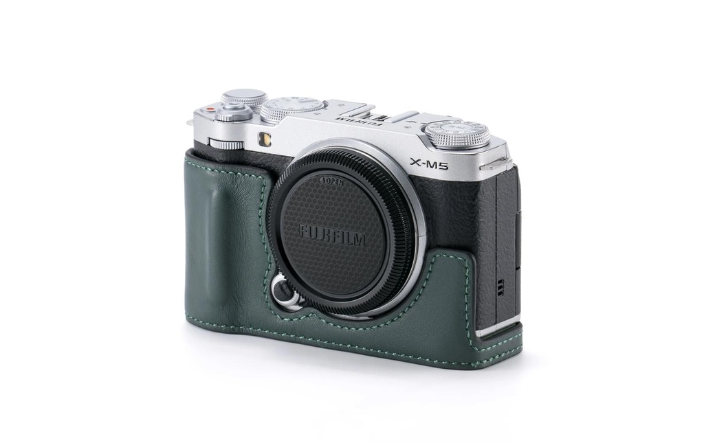 Tilta Étui en cuir pour appareil photo Fujifilm X-M5 Cuir vert