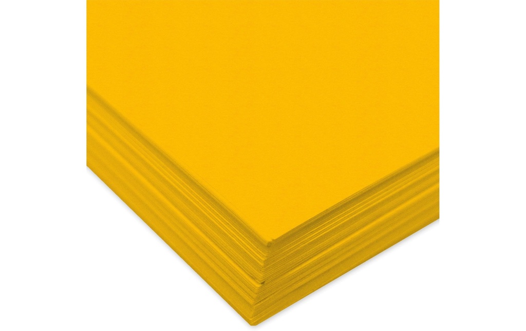 URSUS Carton photo DIN A4 300 g/m² jaune maïs 50 feuilles