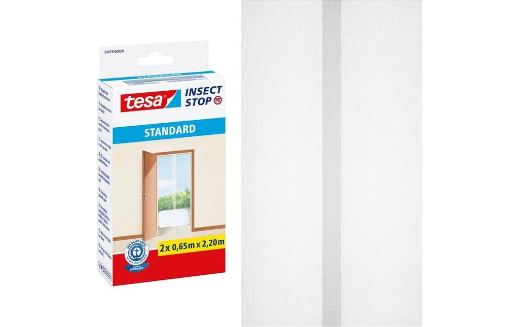 tesa Moustiquaire Insect Stop Standard Türen blanc