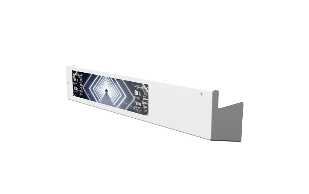 Lian Li Kit écran LCD 9.2 pouces de Lian Li pour O11 Vision-M Blanc