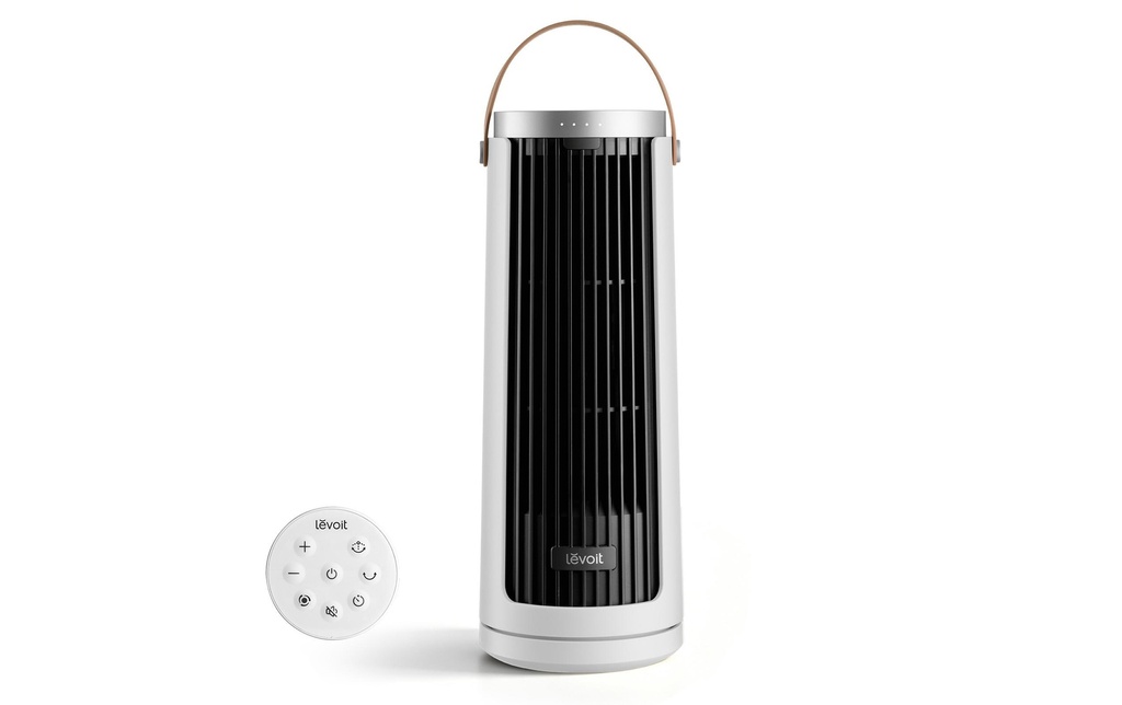 Levoit Tour de ventilation LTF-F132B-WEUR Noir/Blanc