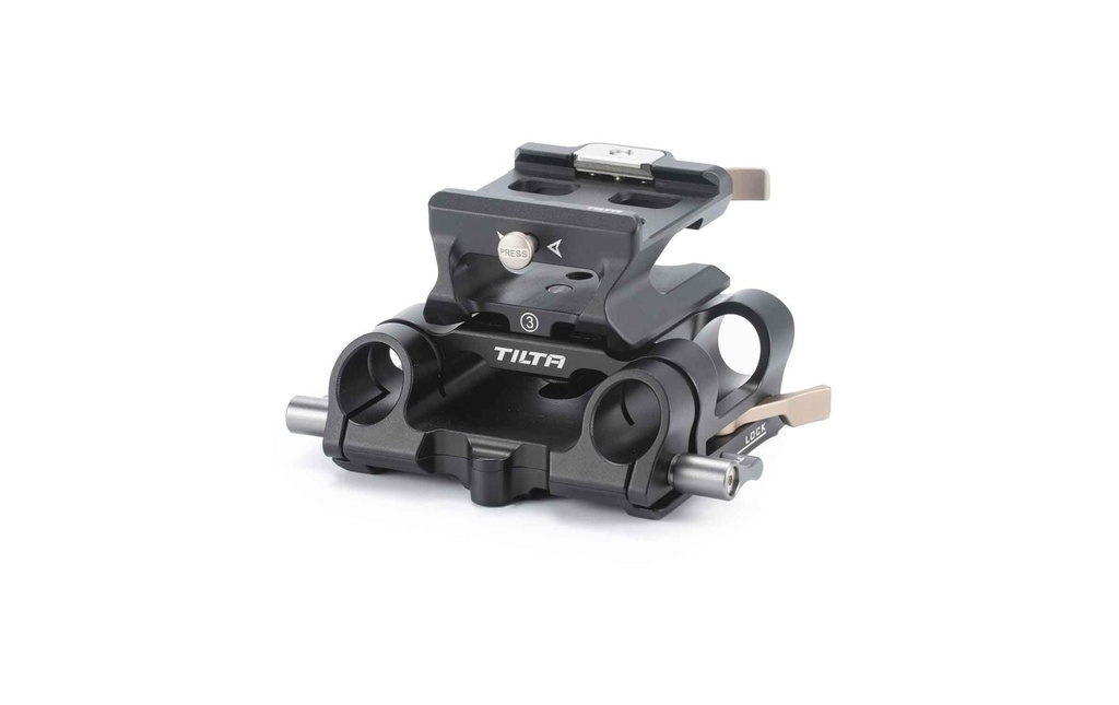 Tilta Plaque de base modulaire LWS de 15 mm, type III Noir