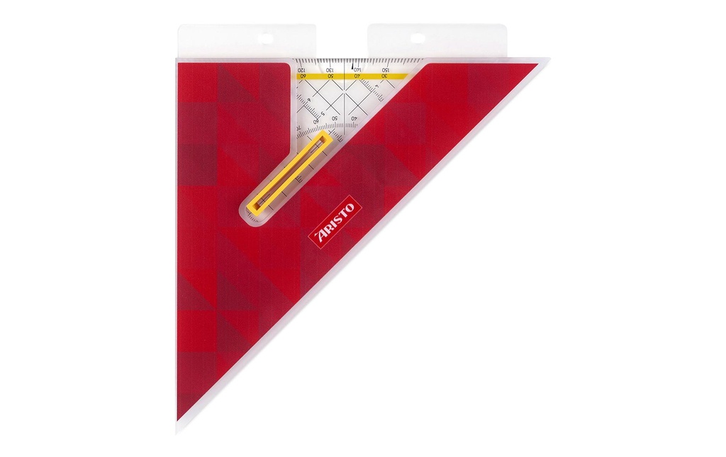 Aristo 1650/4 25 cm plexiglas transparent avec housse de protection