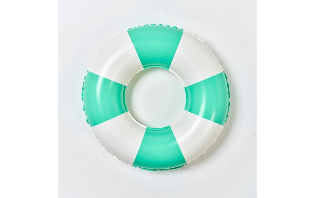 Sunnylife Mini Pool Ring: fête au bord de la piscine Green Stripe