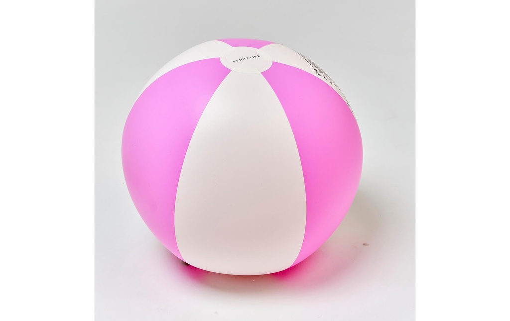 Sunnylife Ballon de plage gonflable Fête au bord de la piscine Magenta
