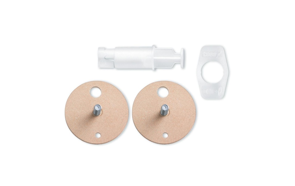 tesa Adaptateur de fixation SPARE Argent