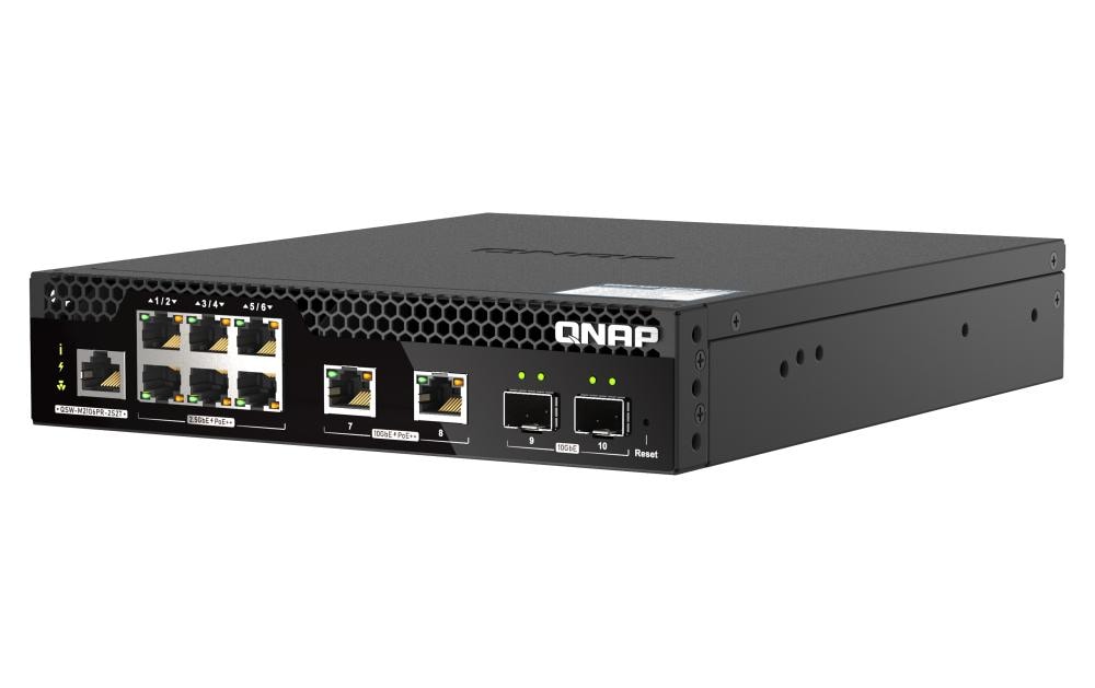 QNAP QSW-M2106PR-2S2T 10 ports