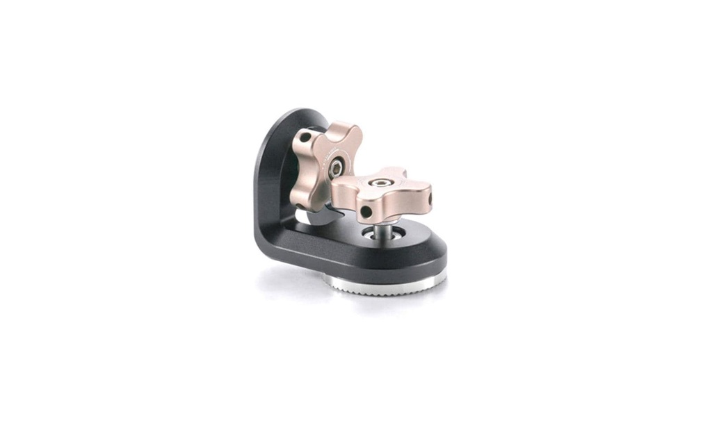 Tilta Adaptateur à rosette à angle droit vers 1/4?-20 Noir