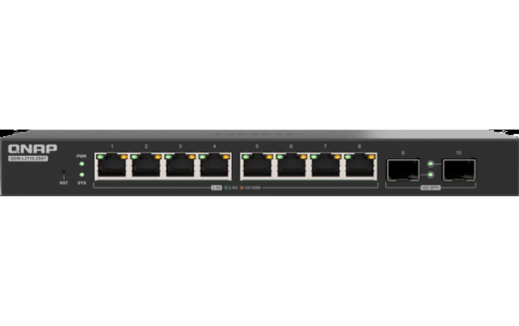 QNAP QSW-L2110-10T 10 ports