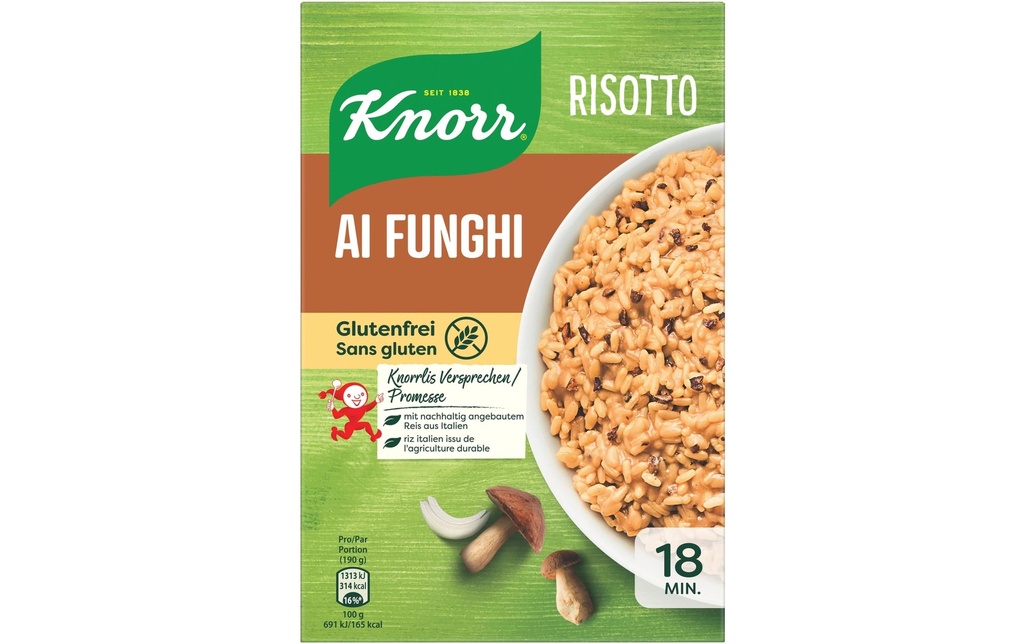 Knorr Risotto aux champignons avec champignons