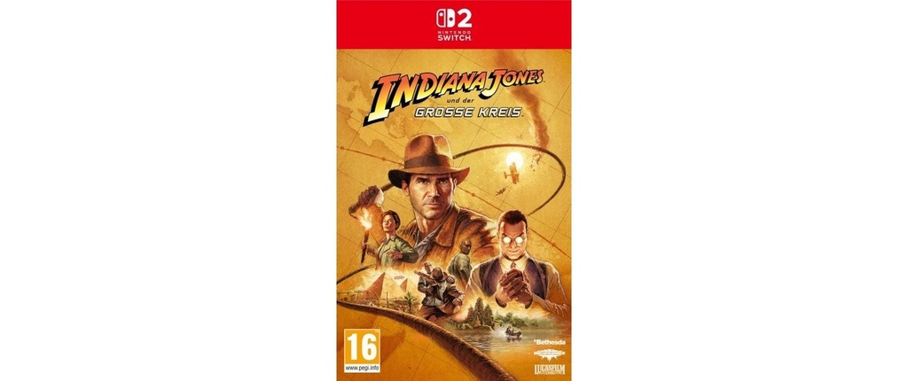 Bethesda Indiana Jones und der Grosse Kreis (Carte de jeu)