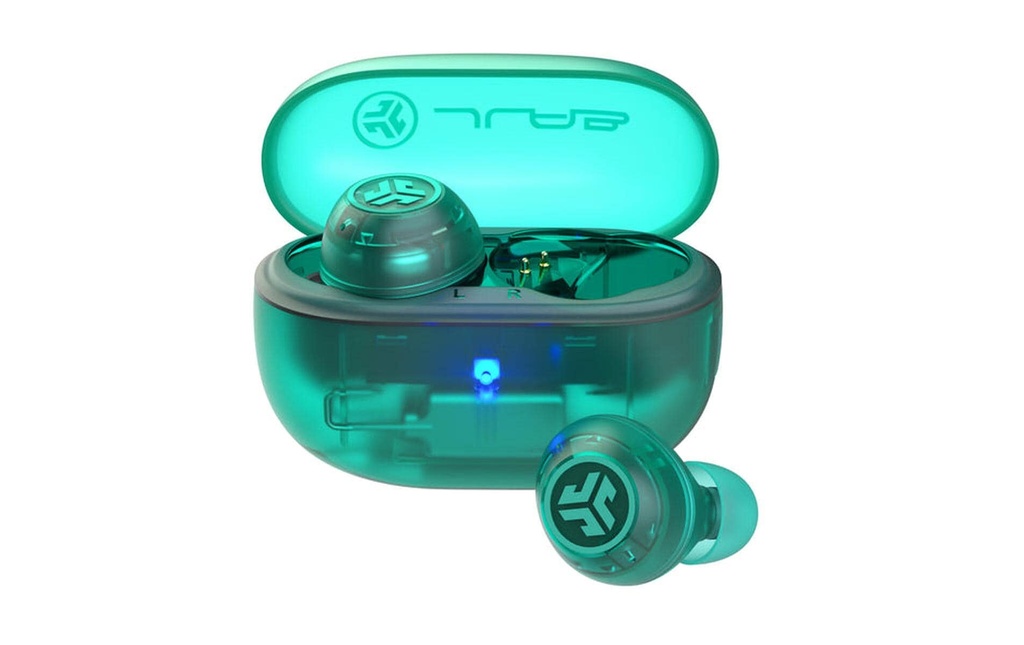 Jlab Écouteurs True Wireless In-Ear Go Pop ANC Transparent/Turquoise