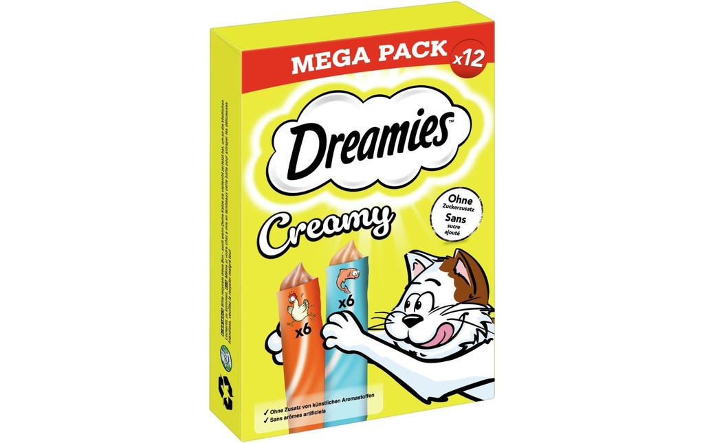 Dreamies Snacks à la crème 120 g