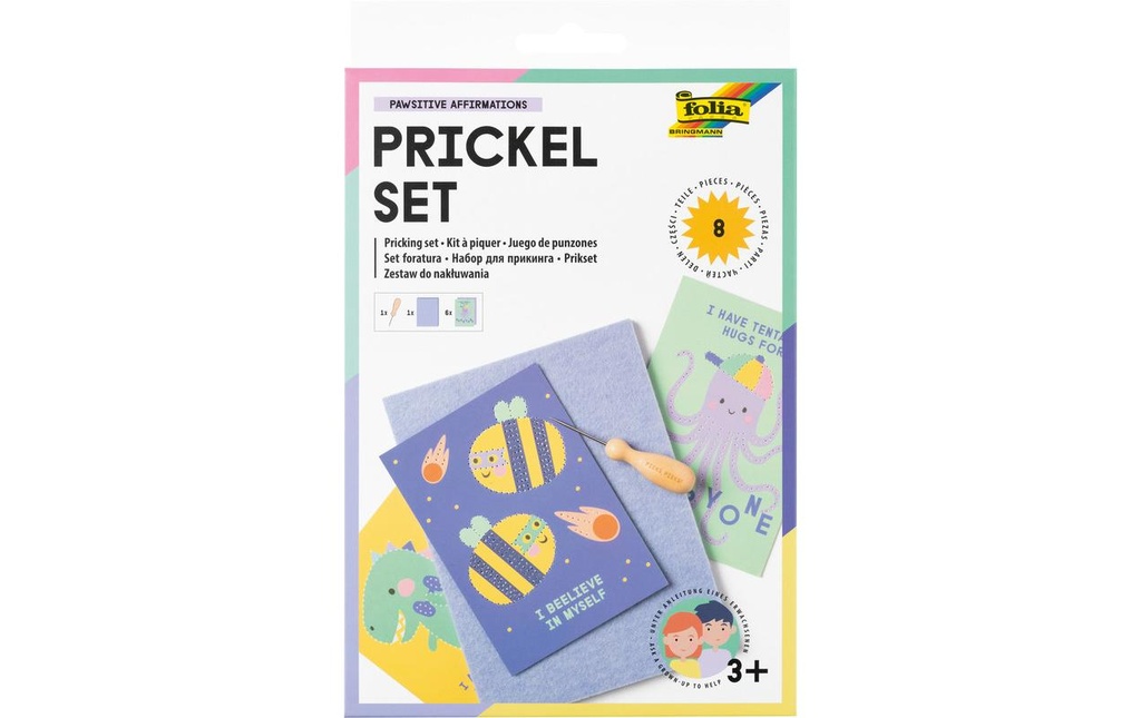 Folia Kit de prickels pour 6 motifs