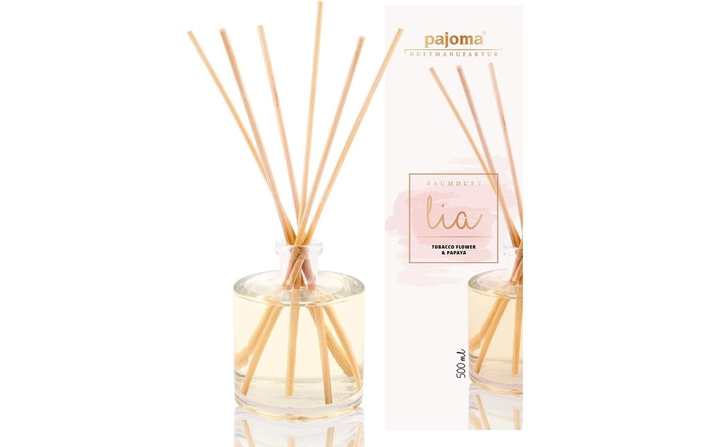 Pajoma Bâtonnets parfumés «Love» 200 ml, parfum: Vanilla Amber