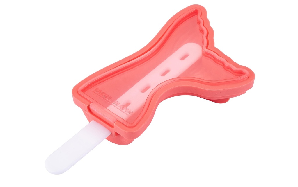 Fackelmann Moule à glace sirène, silicone, rose