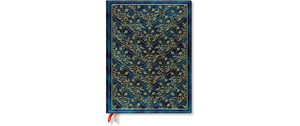 Paperblanks Agenda hebdomadaire Chant des fleurs sauvages 2027, Bleu