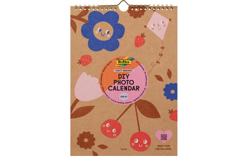 Folia Calendrier perpétuel CRAFTY MEMORIES A4