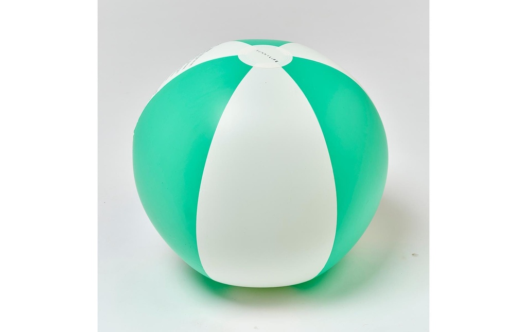 Sunnylife Ballon de plage gonflable Fête au bord de la piscine « Neon Green »