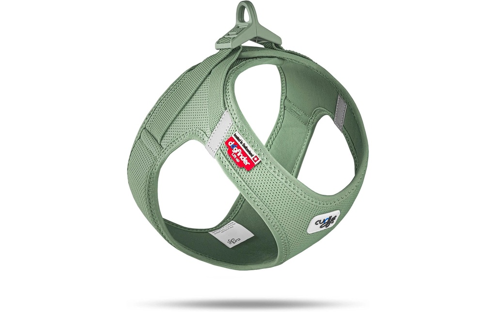 curli Gilet d'entraînement Curli Clasp Air-Mesh Olive L