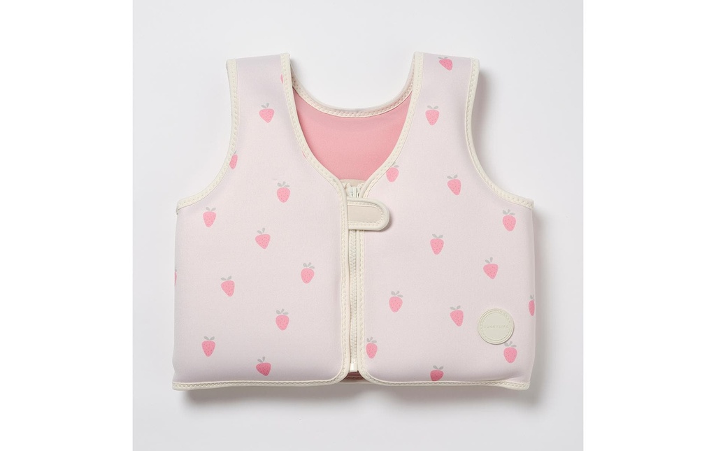 Sunnylife Gilet de natation pour enfants 3-6 Strawberry Sunshine
