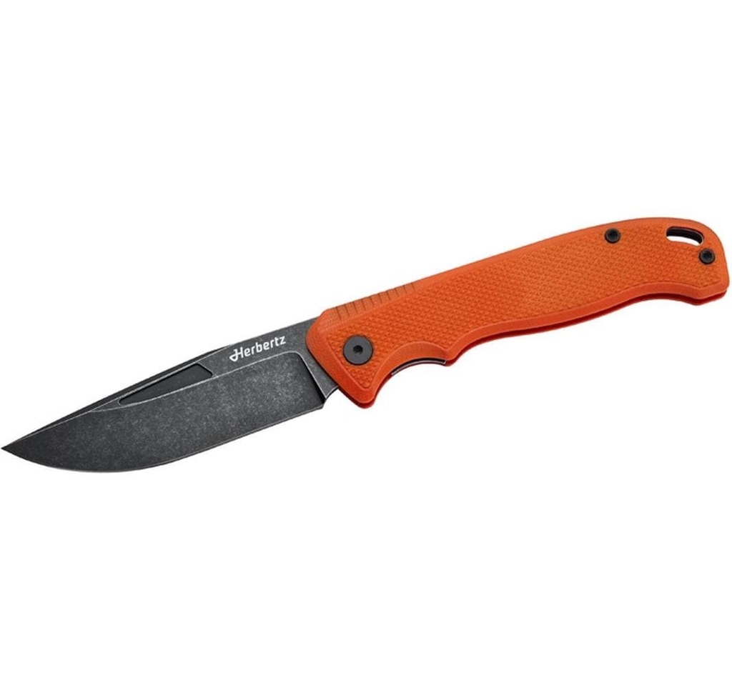 Herbertz Couteau de poche Performance Liner Lock D2 orange, G10