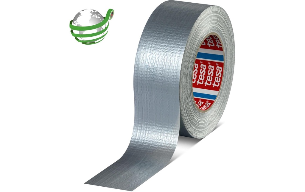 tesa 60462 Ruban adhésif 50 mm x 50 m, Argenté/Gris