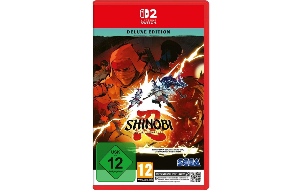 SEGA SHINOBI : Art of Vengeance DE (Switch 2) (DE) (Carte de jeu)
