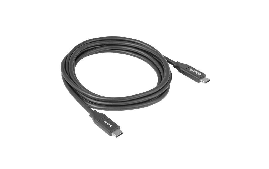 Club 3D Câble USB CAC-2506 USB-C - USB-C 2 m