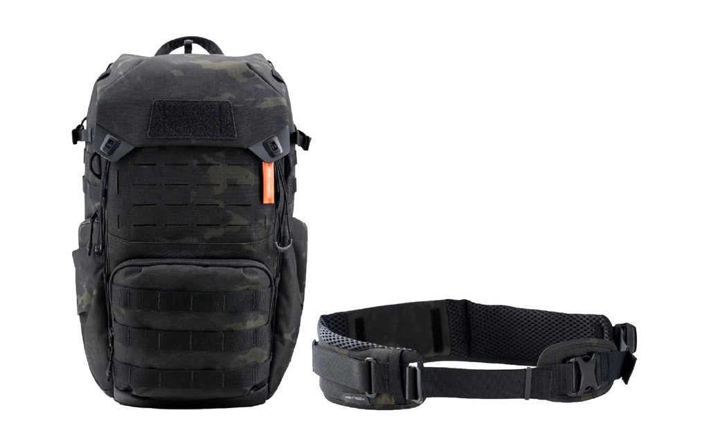 PGYTECH Sac à dos photo OneMo avec ceinture de hanches 25 l, Dark Night Camo