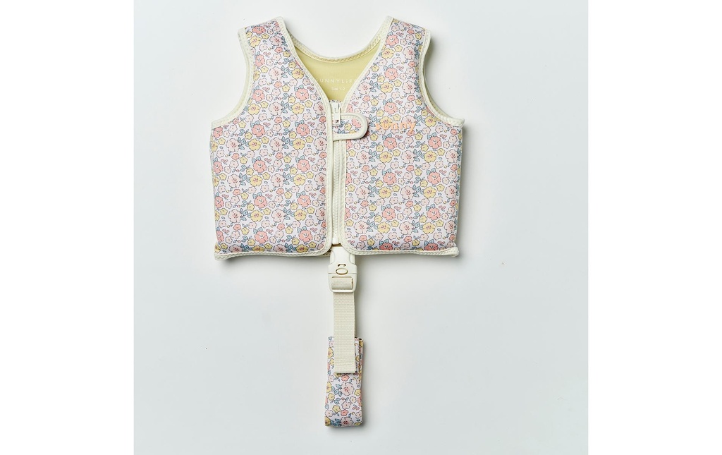 Sunnylife Gilet de flottaison 1-2 Into the Garden: motifs floraux discrets
