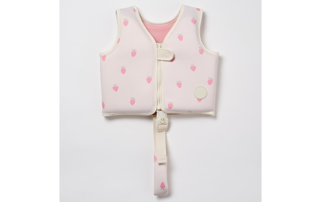 Sunnylife Gilet de natation pour enfants 2-3 Strawberry Sunshine