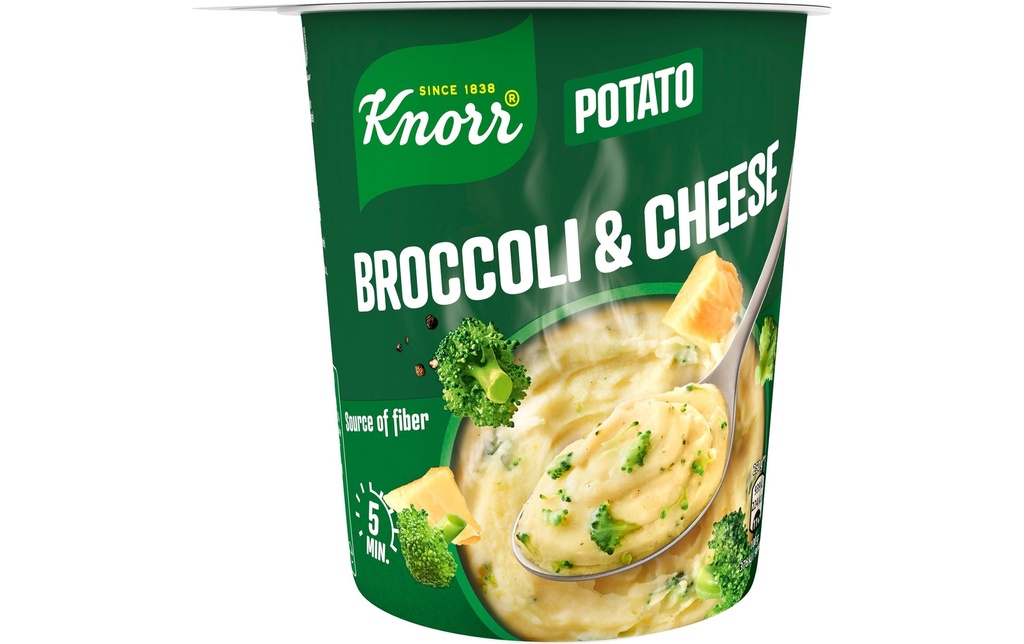 Knorr Snack de pommes de terre au brocoli et au fromage au brocoli et au fromage, 50 g