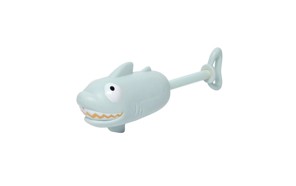 Sunnylife Pistolet à eau « Requin » Bleu pastel