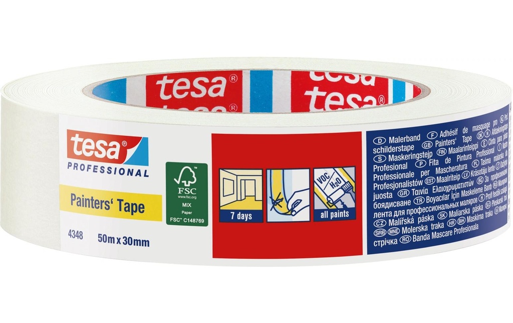 tesa Ruban de masquage en crêpe Painters Tape