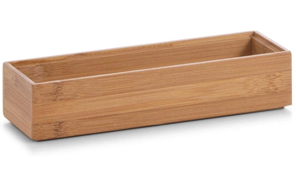 Zeller Present Boîte de rangement Bamboo Brun