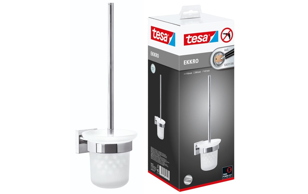 tesa EKKRO Blanc/Chrome