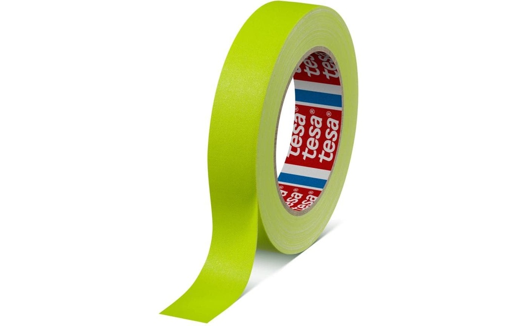 tesa 4671 25 mm x 25 m, Jaune fluo