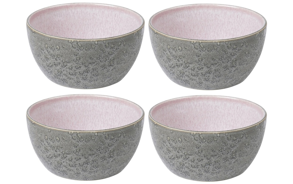 Bitz Coupelle apéritif 14 cm, 4 Pièce/s, Gris/rose clair