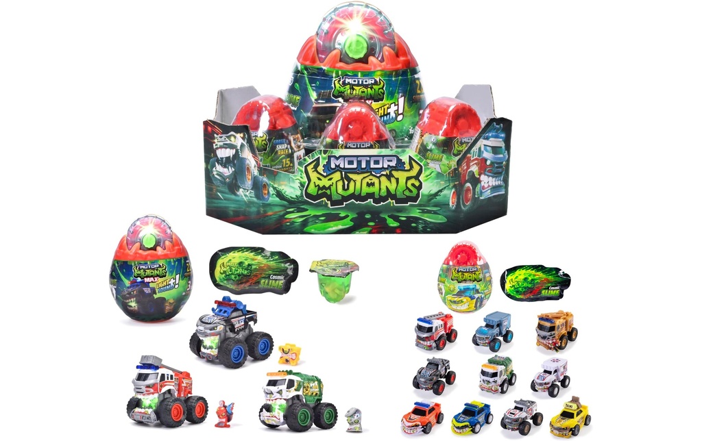 Dickie Toys Pack de valeur Motor Mutants Max Assorti
