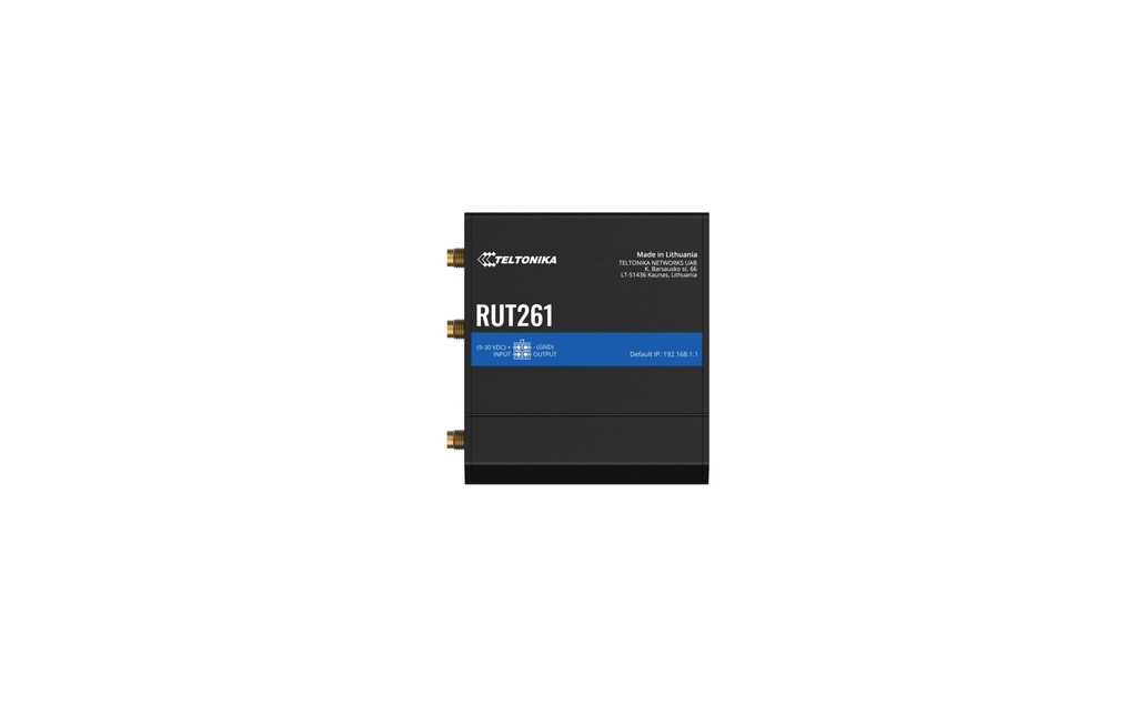 Teltonika Routeur Industriel LTE RUT261 LTE 4G Cat 6 compact